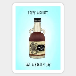 HAVE A KRAKEN BIRTHDAY Sticker